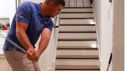 Bryson DeChambeau hits AMAZING TRICK SHOT on Regecy platform